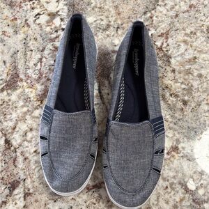 Grasshoppers Navy Blue Slip-On Shoes